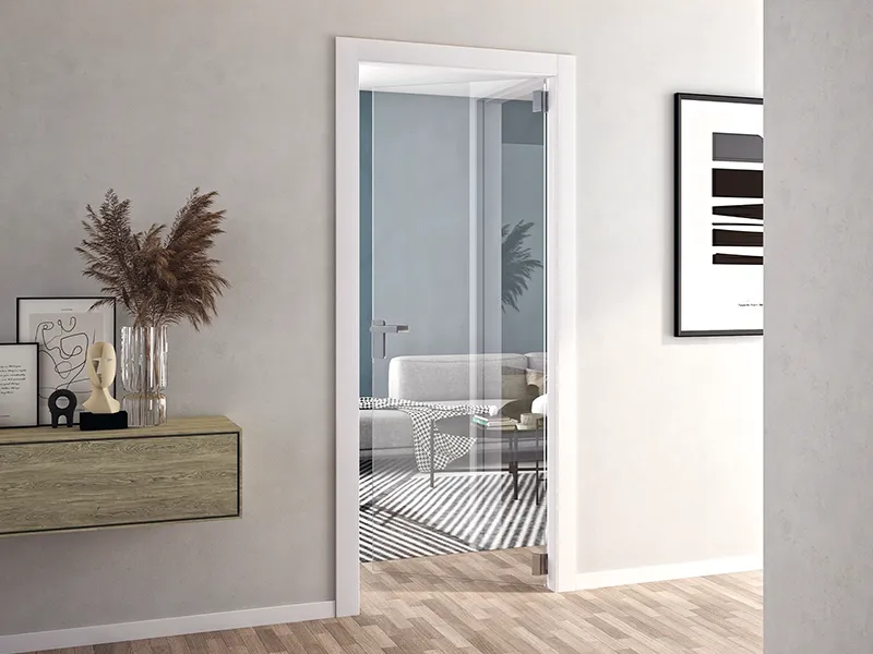 porte interno in vetro