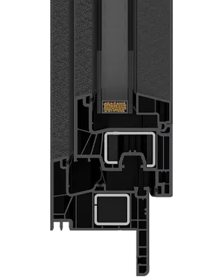 Infissi in PVC linea domus nurith MDB portas novate milanese