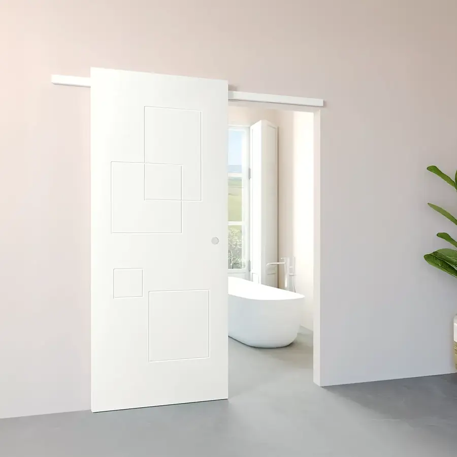 Porta Scorrevole Modello Lineare in legno