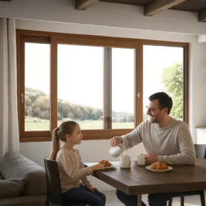 Serramenti in PVC Scorrevole parallelo SCE 1