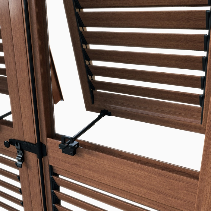 Genusja persiana in alluminio effetto legno