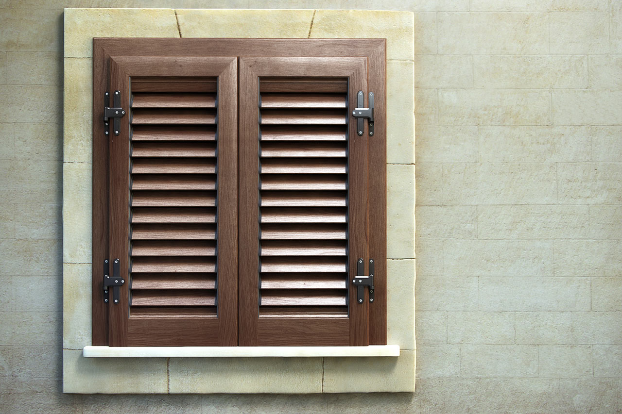 Persiana genusja telaio alluminio effetto legno mdb portas Persiane in alluminio effetto legno