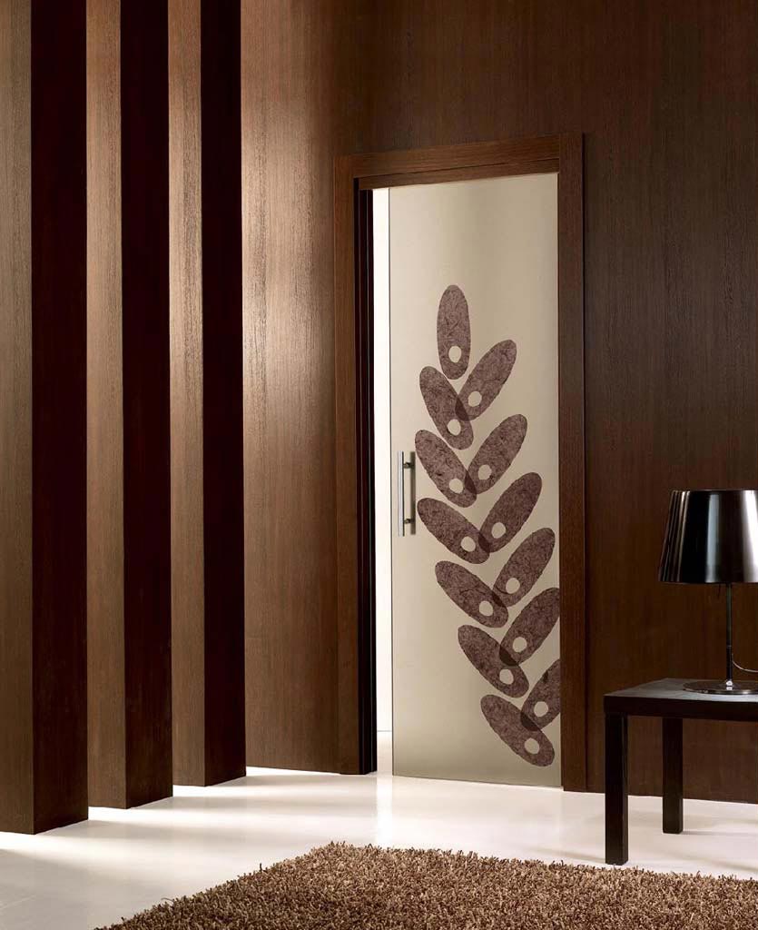 porta interna decorata Ottilia