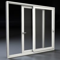 porta finestra  pvc scorrevole parallelo